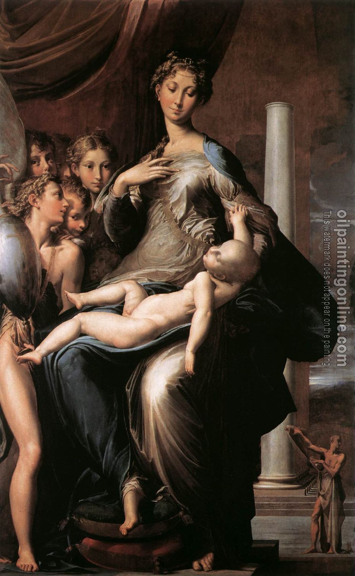 Parmigianino - Madonna dal Collo Lungo